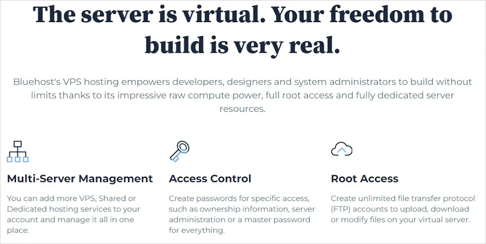 Bluehost VPS Hosting