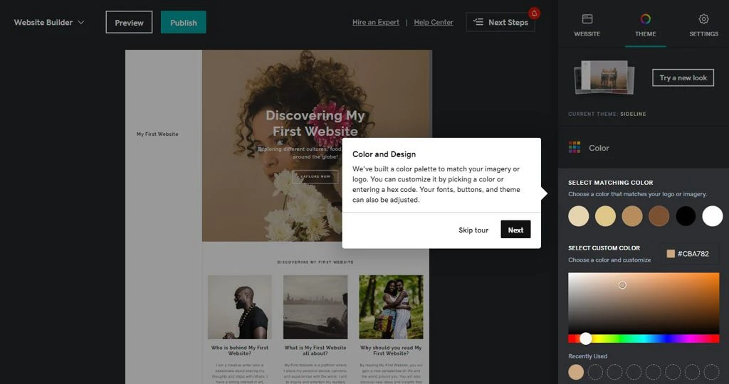 Designing Your Website