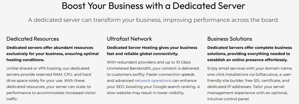 InMotion Dedicated Server Hosting