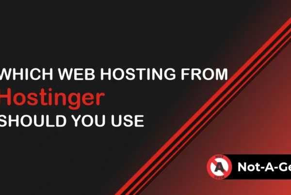 Types of Hostinger Plans